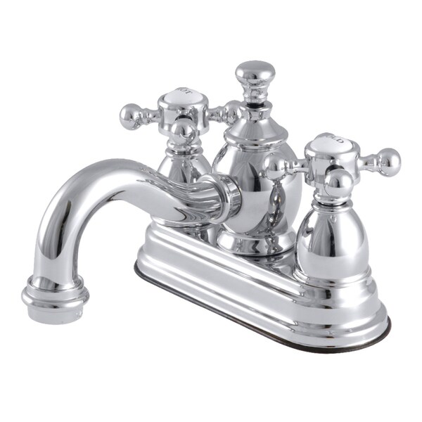 KS7101BX 4" Centerset Bathroom Faucet, Polished Chrome